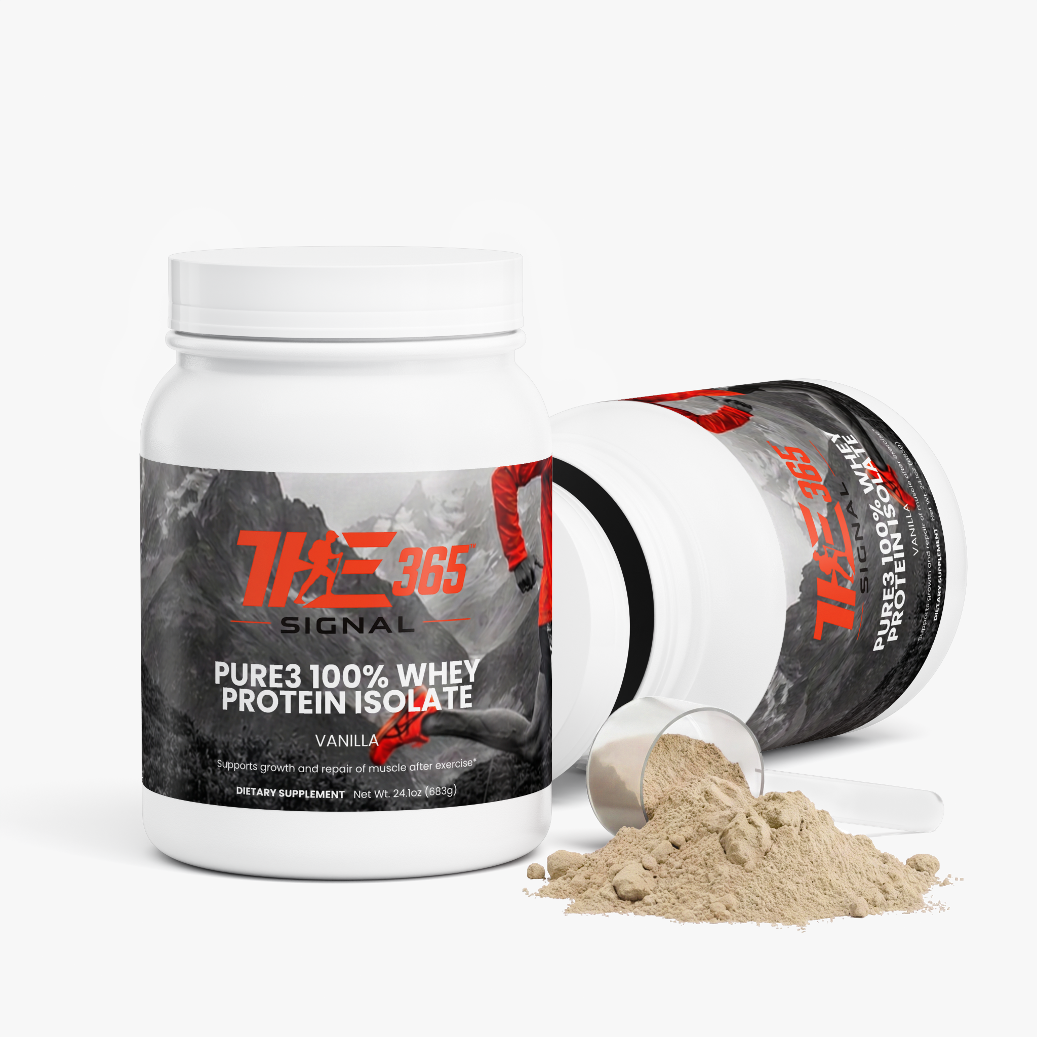 Pure3 100% Whey Protein Isolate (Vanilla)