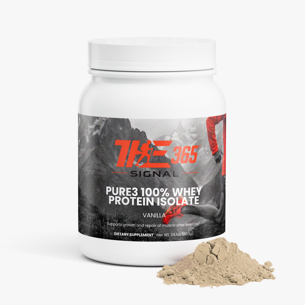 Pure3 100% Whey Protein Isolate (Vanilla)