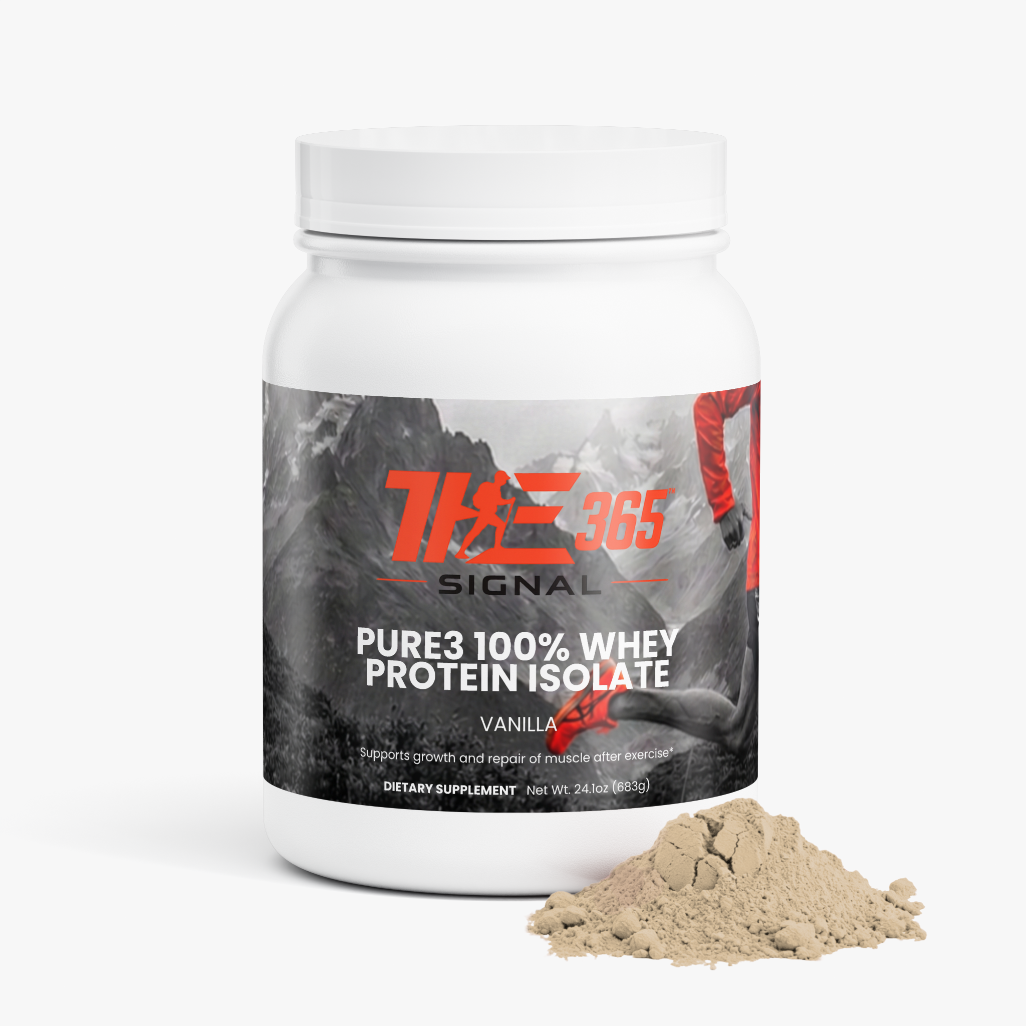Pure3 100% Whey Protein Isolate (Vanilla)