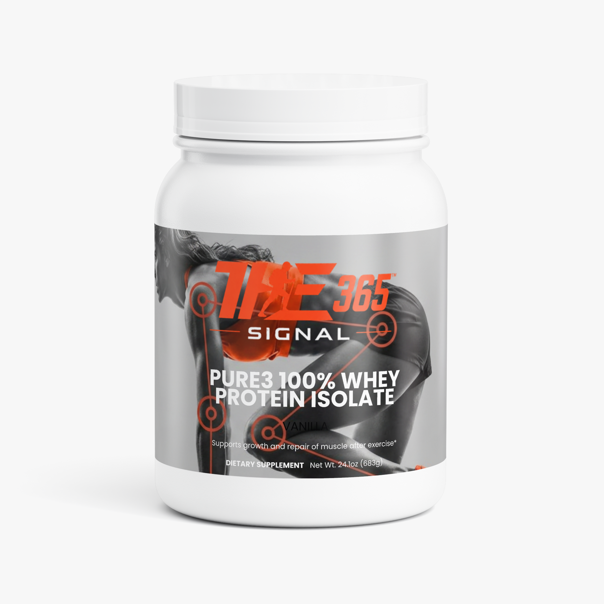 Pure3 100% Whey Protein Isolate (Vanilla)