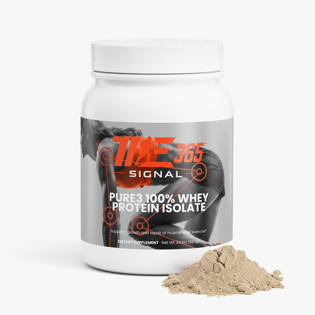 Pure3 100% Whey Protein Isolate (Vanilla)